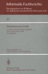 book Simulationstechnik: 2. Symposium Simulationstechnik Wien, 25.–27. September 1984 Proceedings