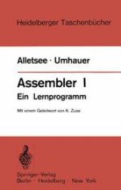 book Assembler I: Ein Lernprogramm