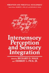 book Intersensory Perception and Sensory Integration