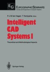 book Intelligent CAD Systems I: Theoretical and Methodological Aspects