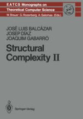 book Structural Complexity II