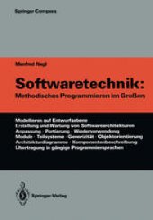 book Softwaretechnik: Methodisches Programmieren im Großen