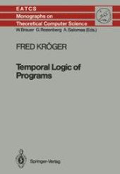 book Temporal Logic of Programs