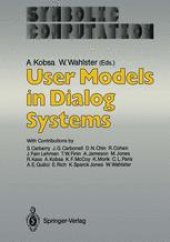 book User Models in Dialog Systems