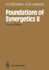 book Foundations of Synergetics II: Complex Patterns