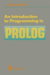 book An Introduction to Programming in Prolog