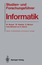 book Studien- und Forschungsführer Informatik