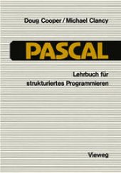 book Pascal: Lehrbuch für strukturiertes Programmieren