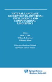 book Natural Language Generation in Artificial Intelligence and Computational Linguistics