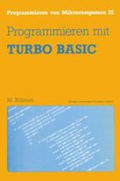 book Programmieren mit TURBO BASIC