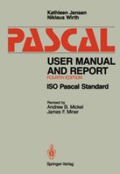 book Pascal User Manual and Report: ISO Pascal Standard