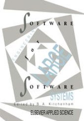 book Software Engineering for Large Software Systems