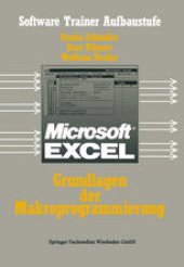 book Excel-Grundlagen der Makroprogrammierung