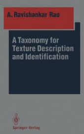 book A Taxonomy for Texture Description and Identification