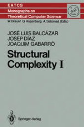 book Structural Complexity I