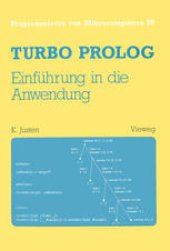 book Turbo Prolog — Einführung in die Anwendung