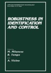 book Robustness in Identification and Control