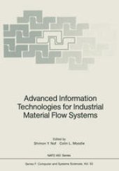 book Advanced Information Technologies for Industrial Material Flow Systems