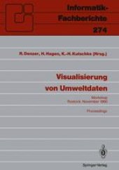 book Visualisierung von Umweltdaten: Rostock, 20. November 1990 Proceedings