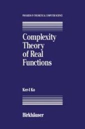 book Complexity Theory of Real Functions