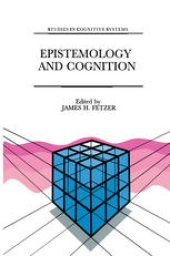 book Epistemology and Cognition