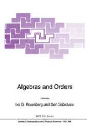 book Algebras and Orders