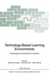 book Technology-Based Learning Environments: Psychological and Educational Foundations