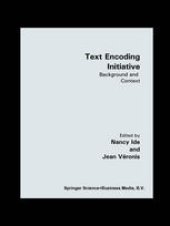 book Text Encoding Initiative: Background and Context