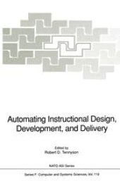 book Automating Instructional Design, Development, and Delivery