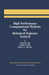 book High Performance Computational Methods for Biological Sequence Analysis