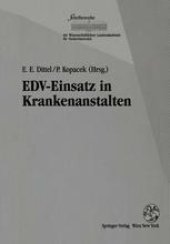 book EDV-Einsatz in Krankenanstalten