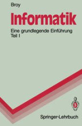 book Informatik: Eine grundlegende Einführung Teil I. Problemnahe Programmierung