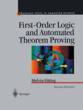 book First-Order Logic and Automated Theorem Proving