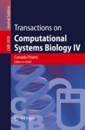 book Transactions on Computational Systems Biology IV