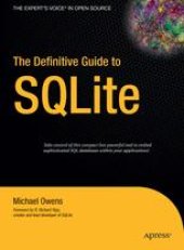 book The Definitive Guide to SQLite