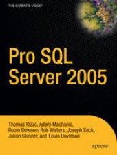 book Pro SQL Server 2005