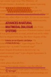 book Advances in Natural Multimodal Dialogue Systems