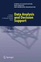 book Data Analysis and Decision Support