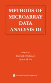 book Methods of Microarray Data Analysis III: Papers from CAMDA’ 02