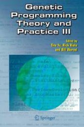 book Genetic Programming Theory and Practice III