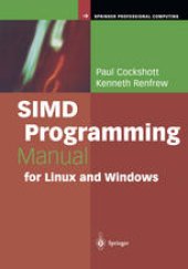 book SIMD Programming Manual for Linux and Windows