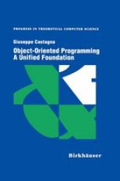 book Object-Oriented Programming A Unified Foundation