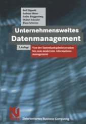 book Unternehmensweites Datenmanagement: Von der Datenbankadministration bis zum modernen Informationsmanagement