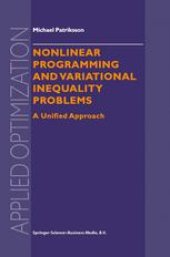 book Nonlinear Programming and Variational Inequality Problems: A Unified Approach