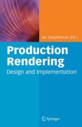 book Production Rendering: Design and Implementation