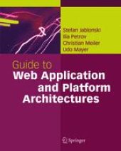 book Guide to Web Application and Platform Architectures