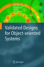 book Validated Designs for Object-oriented Systems