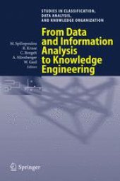 book From Data and Information Analysis to Knowledge Engineering: Proceedings of the 29th Annual Conference of the Gesellschaft für Klassifikation e.V. University of Magdeburg, March 9–11, 2005