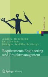 book Requirements Engineering und Projektmanagement