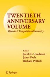 book Twentieth Anniversary Volume:: Discrete & Computational Geometry